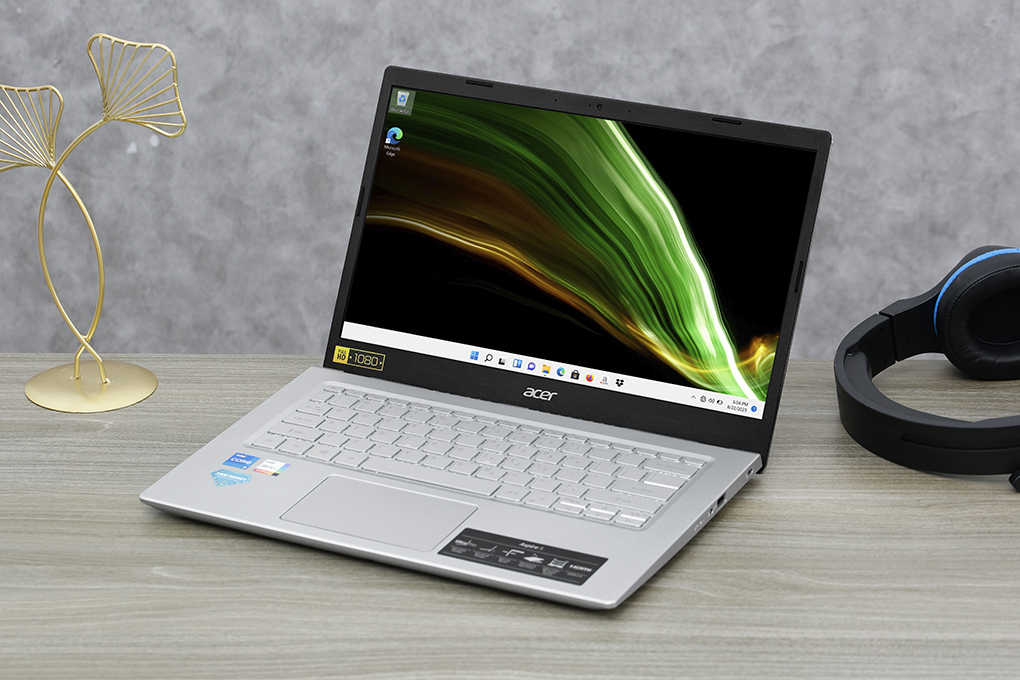 ACER A514: Core i5 Gen11/8G/512G/14in FHD IPS/vỏ nhôm/đèn phím/còn BH!