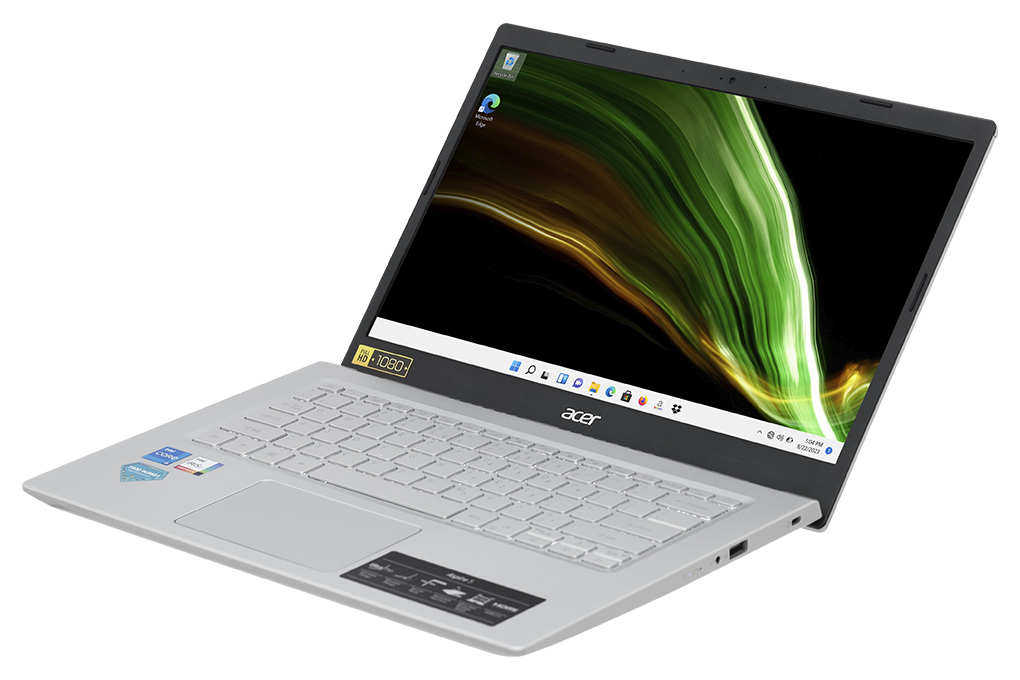 Laptop Acer Aspire 5 A514 54 5127 - NX.A28SV.007 (i5 1135G7, 8GB, 512GB, Full HD, Win11) Màu Bạc