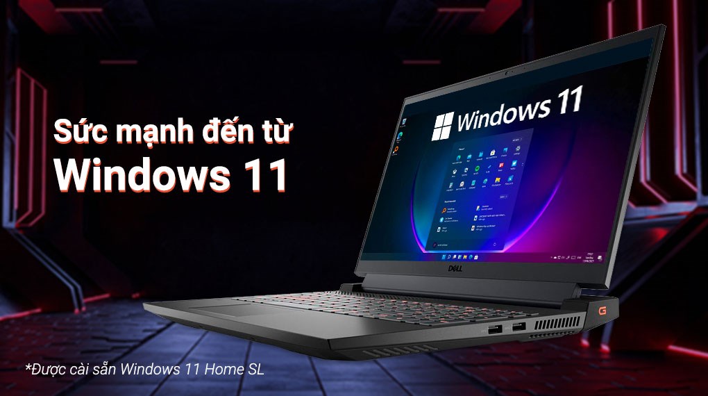 Laptop Dell Gaming G15 5511 i7 11800H/8GB/512GB/4GB RTX3050/120Hz/Office H&S/Win11 (P105F006AGR)