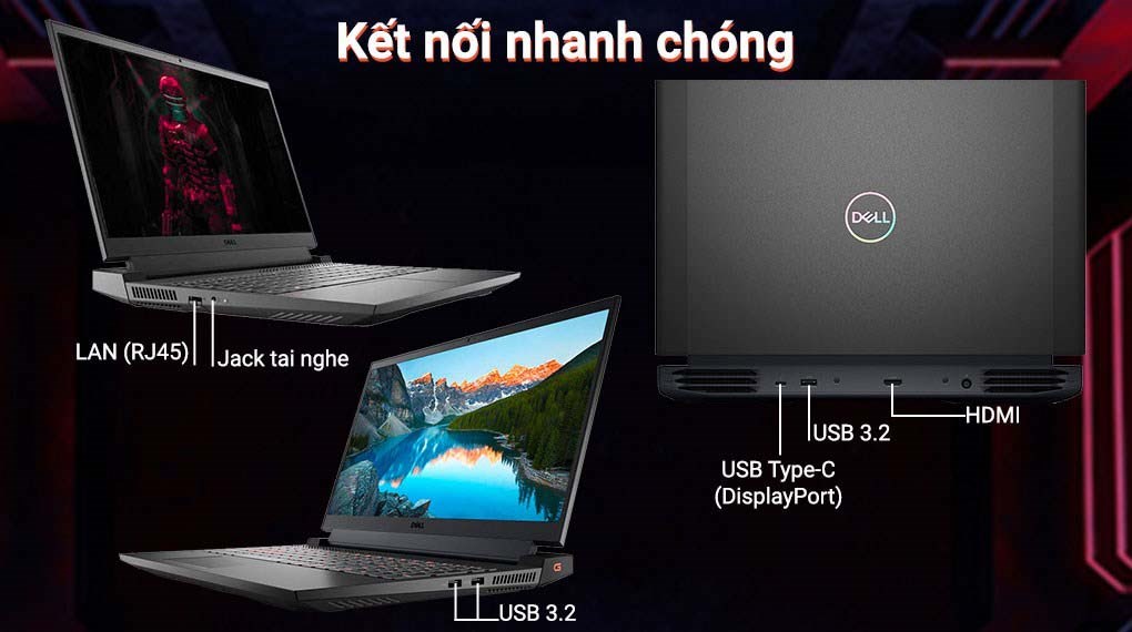 Laptop Dell Gaming G15 5511 i7 11800H/16GB/512GB/4GB RTX3050Ti/120Hz/Office H&S/Win11 (P105F006BGR)