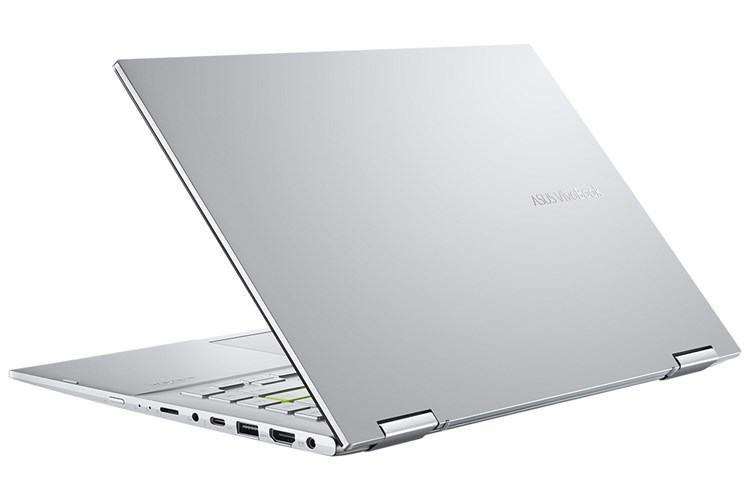 Laptop Asus VivoBook Flip 14 TP470EA i5 1135G7/8GB/512GB/Touch/Pen/Win11 (EC347W) Màu Bạc
