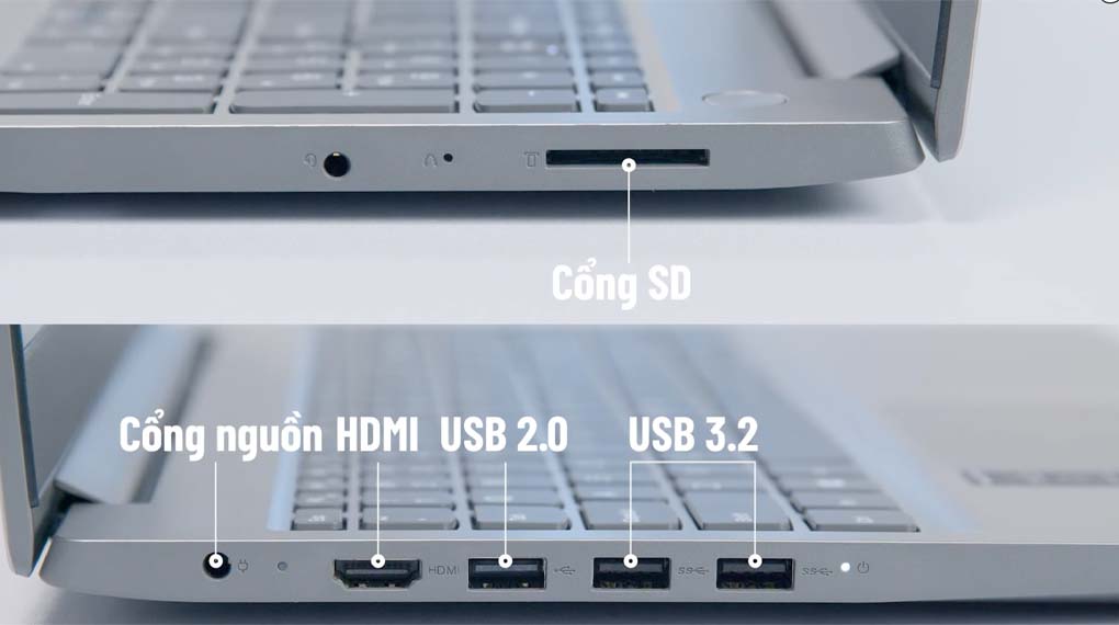 Lenovo Ideapad 3 15IML05 i3 10110U (81WB01DPVN) - Cổng giao tiếp