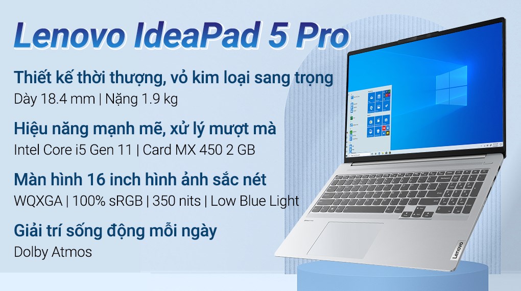 Lenovo IdeaPad 5 Pro 16IHU6 i5 11300H (82L9004XVN)