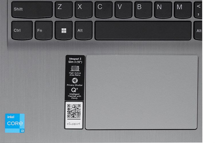 Laptop Lenovo Ideapad 3 15ITL6 i3 1115G4/8GB/512GB/Win11 (82H801NEVN) Màu Xám