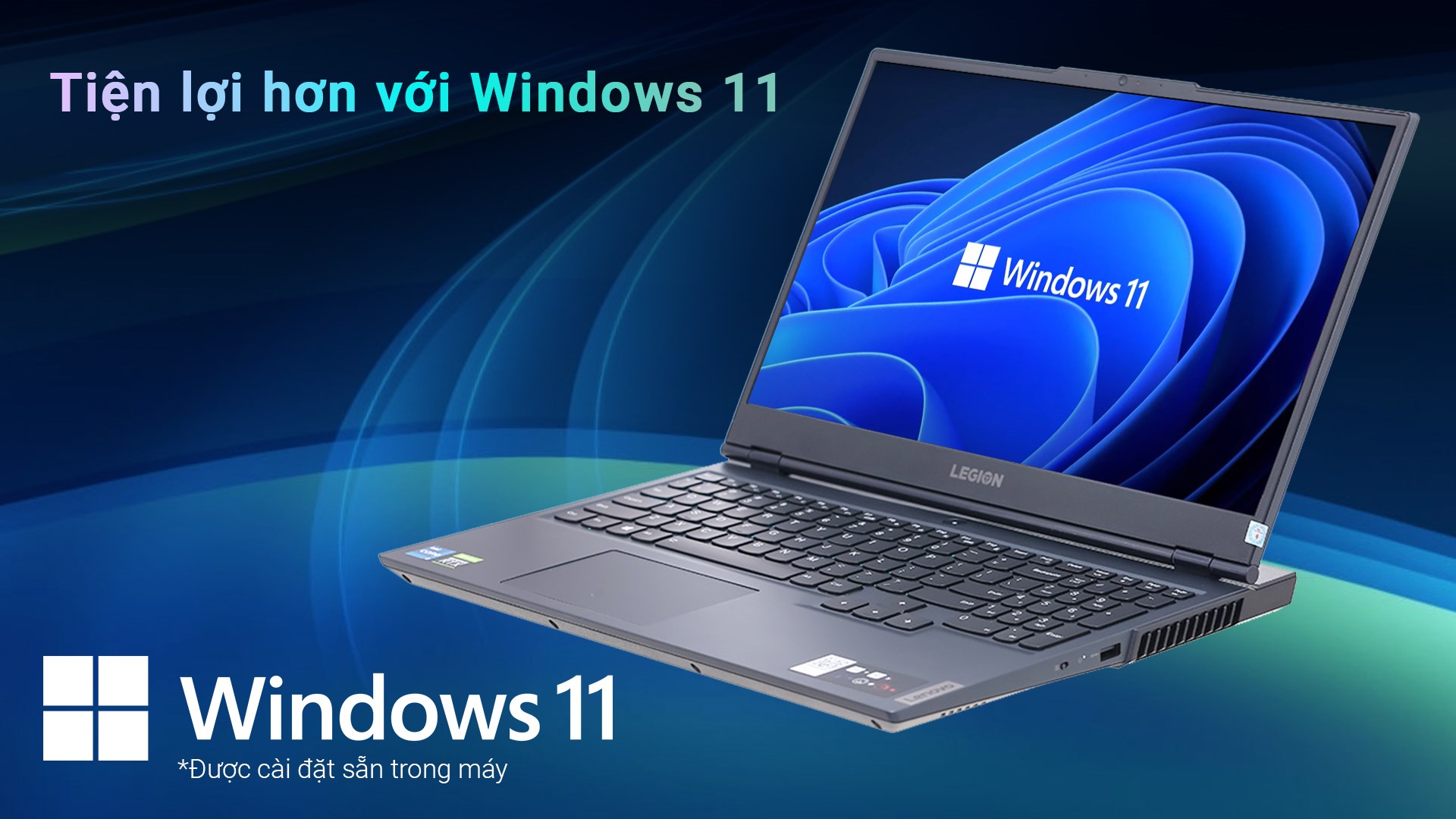 Laptop Lenovo Gaming Legion 5 15ITH6 i7 11800H/16GB/512GB/4GB RTX3050Ti/165Hz/Win11 (82JK00FNVN)