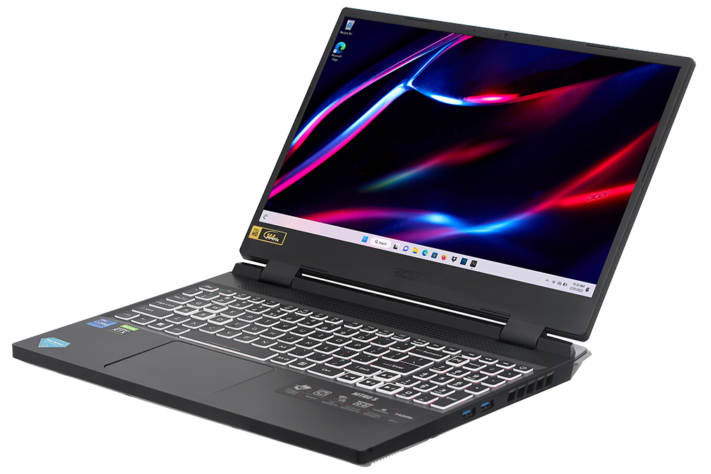 Laptop Acer Gaming Nitro 5 Tiger AN515 58 52SP - NH.QFHSV.001 (i5 12500H, 8GB, 512GB, RTX 3050 4GB, Full HD 144Hz, Win11) Màu Đen