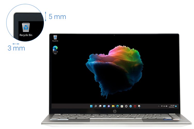 Laptop HP Pavilion x360 14 dy0075TU i7 1165G7/8GB/512GB/Touch/Pen/Win11 (46L93PA) Màu Vàng