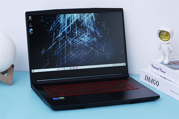 Laptop MSI Gaming GF63 Thin 11UD i7 11800H/8GB/512GB/4GB RTX3050Ti Max-Q/Balo/Chuột/Win11 (648VN) Màu Đen