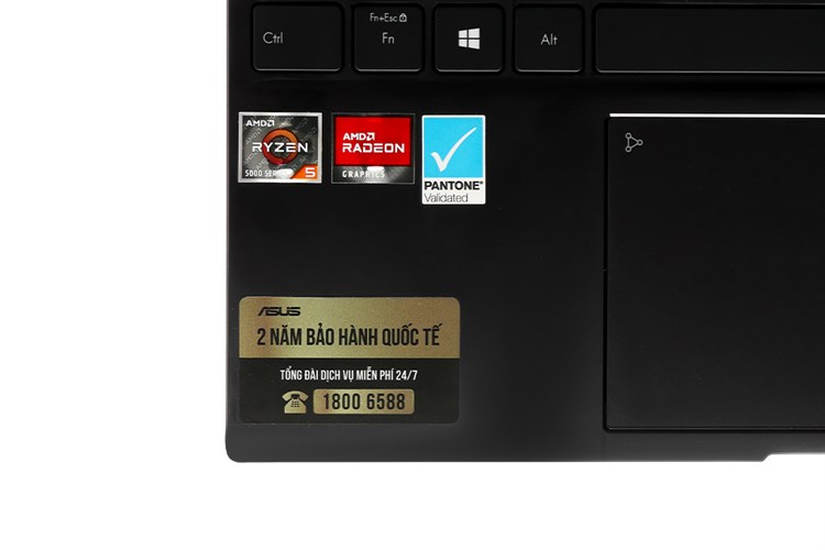 Laptop Asus ZenBook 14X OLED UM5401QA R5 5600H/8GB/512GB/90Hz/Touch/Pen/Cáp/Túi/Win11 (KN209W) Màu Đen