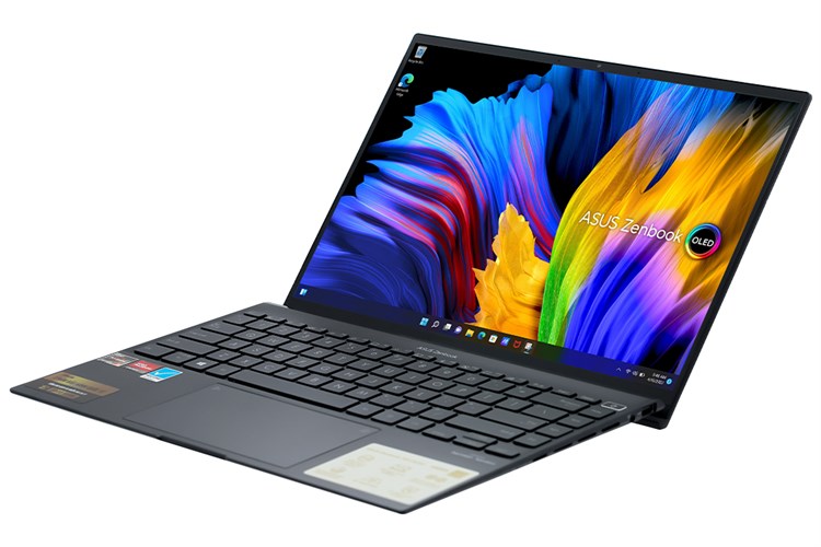 Laptop Asus ZenBook 14X OLED UM5401QA R5 5600H/8GB/512GB/90Hz/Touch/Pen/Cáp/Túi/Win11 (KN209W) Màu Đen