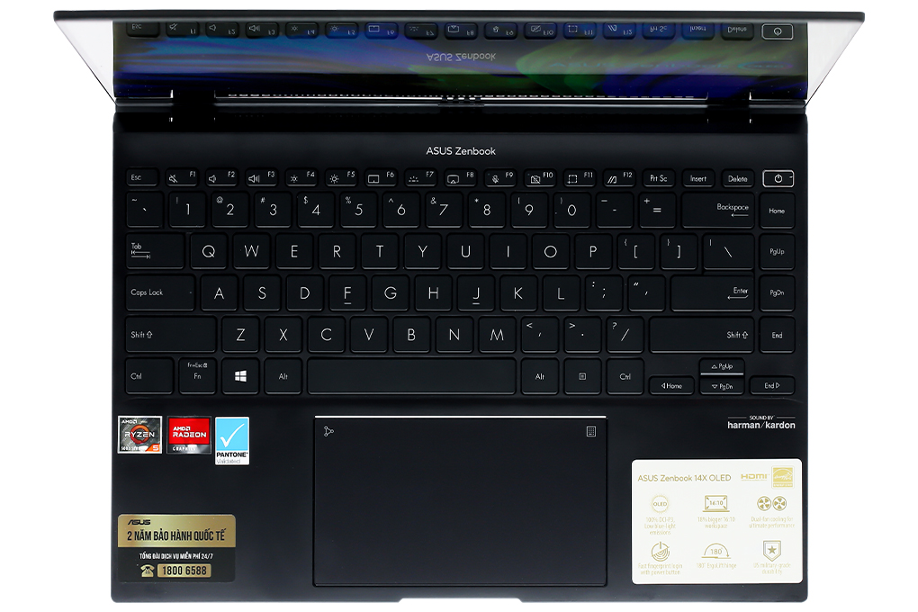 Asus ZenBook 14X OLED UM5401QA R5 5600H (KN209W) - Bàn phím