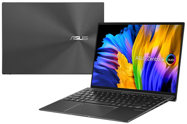 Laptop Asus ZenBook 14X OLED UM5401QA R5 5600H/8GB/512GB/90Hz/Touch/Pen/Cáp/Túi/Win11 (KN209W)