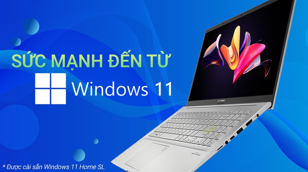 Laptop Asus VivoBook A515EP i5 1135G7/8GB/512GB/2GB MX330/Win11 (BN787W)