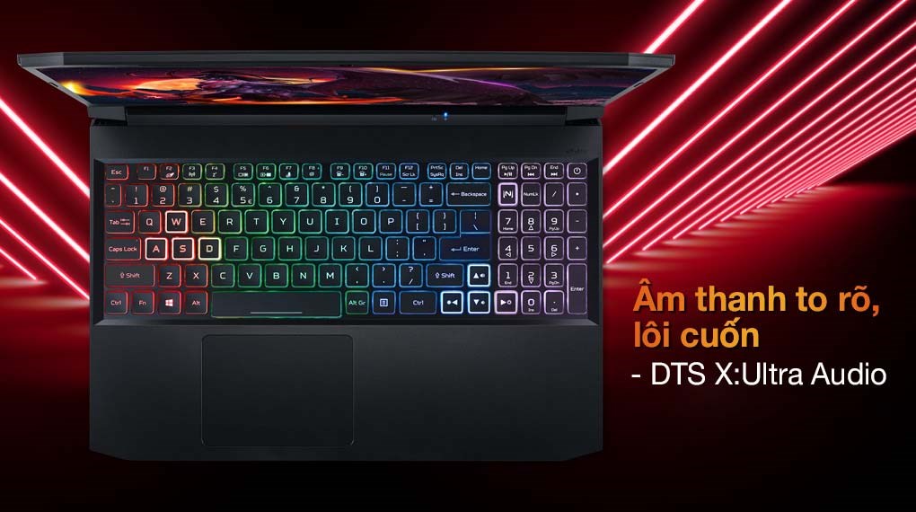 Laptop Acer Nitro 5 Gaming AN515 57 553E i5 11400H/8GB/512GB/4GB RTX3050/144Hz/Win11 (NH.QENSV.006)