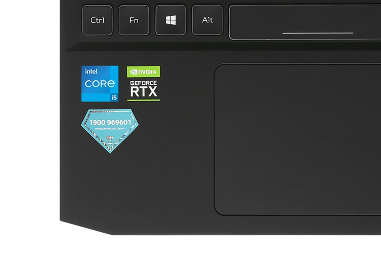 Laptop Acer Nitro 5 Gaming AN515 57 553E i5 11400H/8GB/512GB/4GB RTX3050/144Hz/Win11 (NH.QENSV.006) Màu Đen