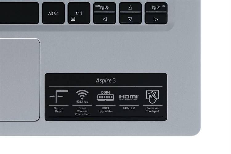 Laptop Acer Aspire 3 A314 35 P3G9 N6000/4GB/256GB/Win11 (NX.A7SSV.007) Màu Bạc