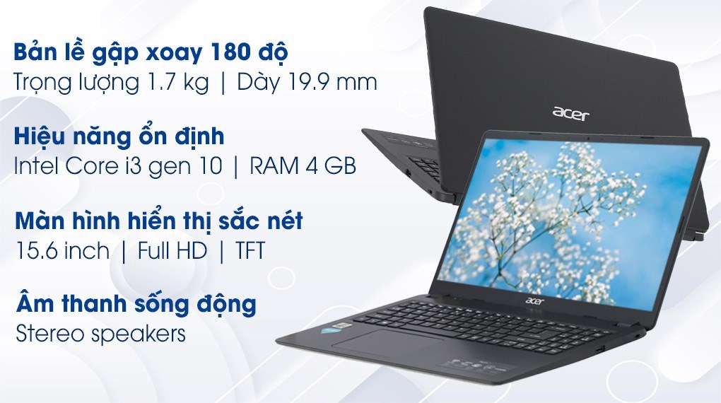 Hãy trải nghiệm một cách hoàn hảo với Laptop Acer Aspire! Với thiết kế đa dạng và hiệu suất tuyệt vời, chiếc laptop này sẽ đáp ứng mọi nhu cầu của bạn từ công việc đến giải trí. Xem hình ảnh để tìm hiểu thêm về sản phẩm.