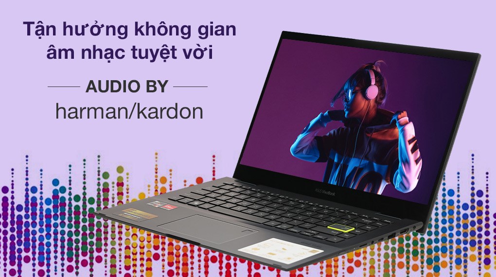 Laptop Asus VivoBook Flip 14 R7 TM420UA 5700U/8GB/512GB/Touch/Pen/Win11 (EC182W)