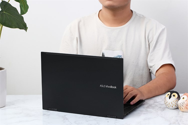 Laptop Asus VivoBook Flip 14 R7 TM420UA 5700U/8GB/512GB/Touch/Pen/Win11 (EC182W) Màu Đen