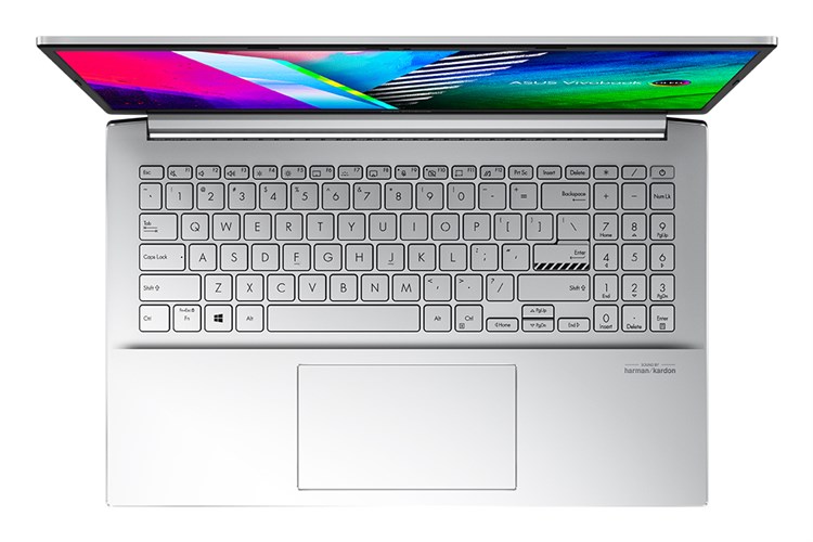 Laptop Asus VivoBook Pro 15 OLED M3500QC R5 5600H/16GB/512GB/4GB RTX3050/Win11 (L1388W) Màu Bạc