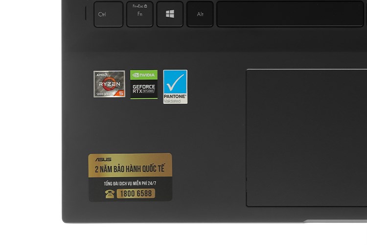 Laptop Asus VivoBook Pro 16X OLED M7600QC R5 5600H/16GB/512GB/4GB RTX3050/Win11 (L2077W) Màu Xám