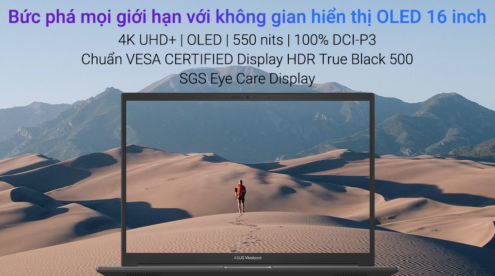 Asus VivoBook Pro 16X OLED M7600QC R5 5600H (L2077W) - màn hình