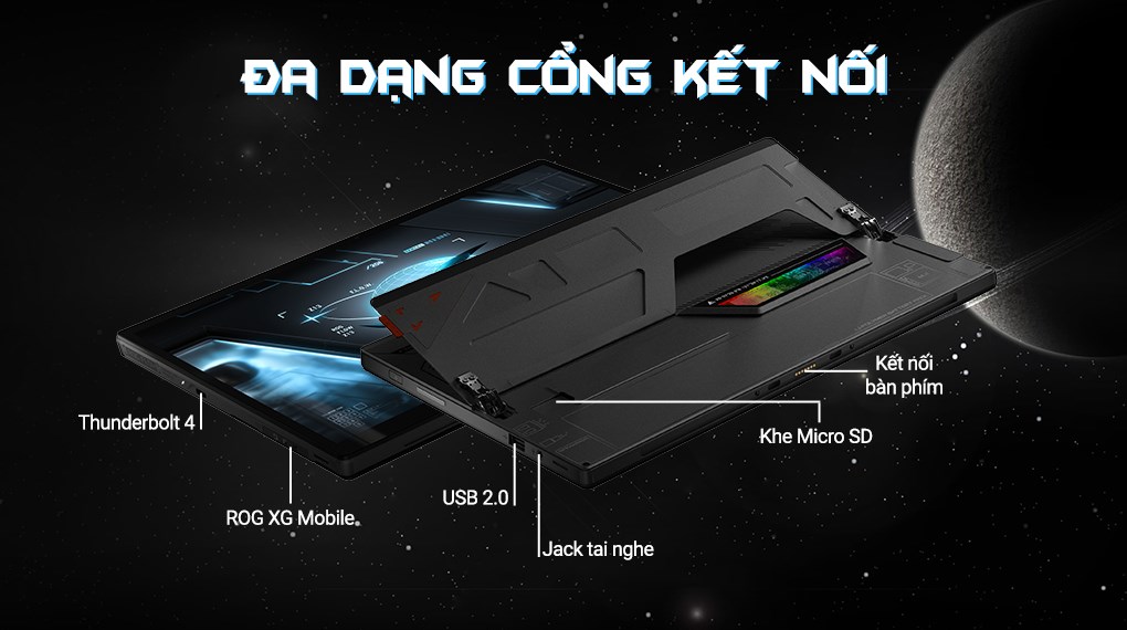 Laptop Asus Gaming ROG Flow Z13 GZ301ZC i7 12700H/16GB/512GB/4GB RTX3050/120Hz/Touch/Pen/Túi/Win11 (LD110W)