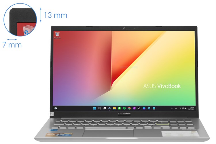 Laptop Asus VivoBook A515EA i3 1115G4/8GB/512GB/Win11 (BQ3014W) Màu Bạc