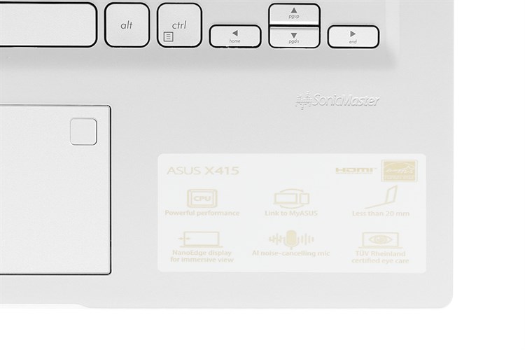 Laptop Asus VivoBook X415EA i3 1115G4/4GB/512GB/Win11 (EK1386W) Màu Bạc