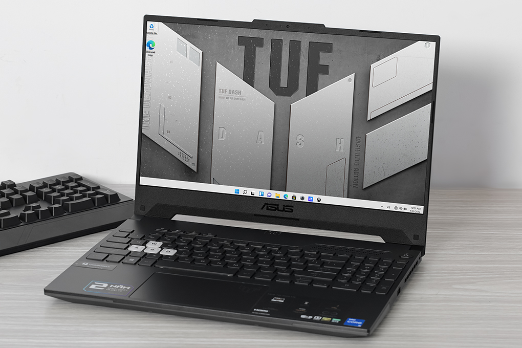 Laptop Asus Gaming TUF Dash F15 FX517ZC i5 12450H/8GB/512GB/4GB RTX3050/144Hz/Win11 (HN077W) Màu Đen