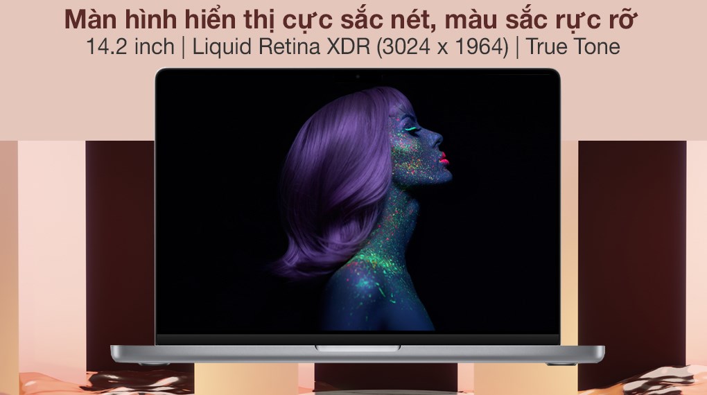 Laptop MacBook Pro 14 M1 Pro 2021 10-core CPU/32GB/1TB SSD/16-core GPU (Z15H000VN)