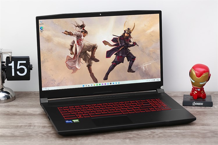 Laptop MSI Katana GF76 11UE i7 11800H/16GB/512GB/6GB RTX3060/144Hz/Balo/Chuột/Win11 (450VN) Màu Đen
