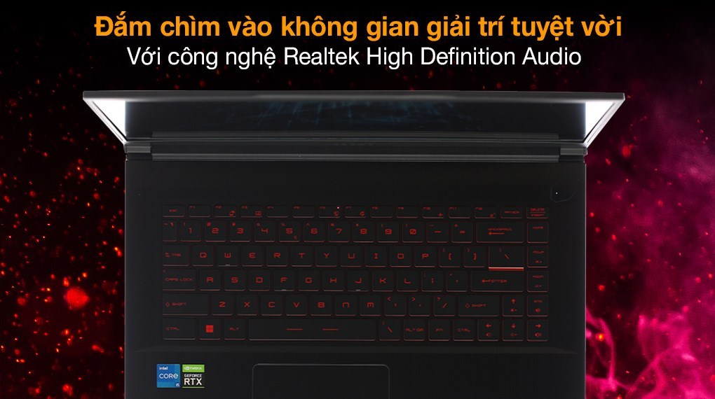 Laptop MSI Gaming GF63 Thin 11UD i5 11400H/8GB/512GB/4GB RTX3050Ti Max-Q/Balo/Chuột/Win11 (649VN)