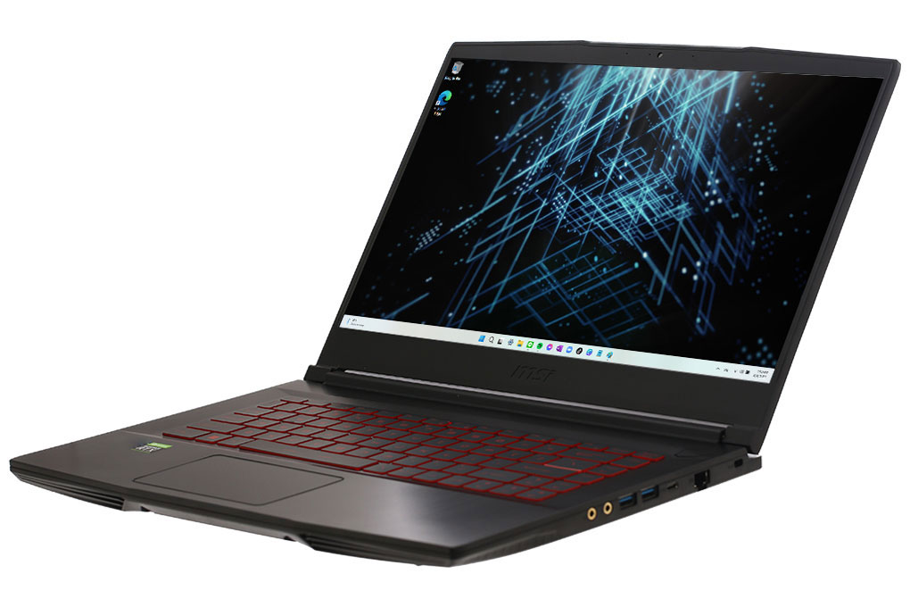 Laptop MSI Gaming GF63 Thin 11UD i5 11400H/8GB/512GB/4GB RTX3050Ti Max-Q/Balo/Chuột/Win11 (649VN) Màu Đen