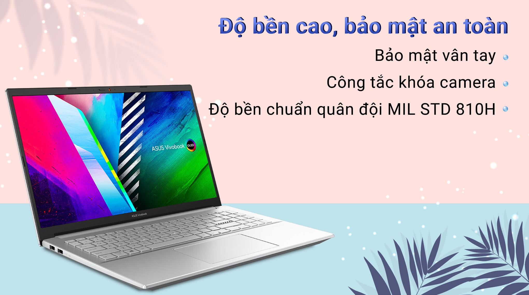 Laptop Asus VivoBook Pro 15 OLED K3500P i5 11300H/16GB/512GB/4GB RTX3050/Win11 (L1386W)