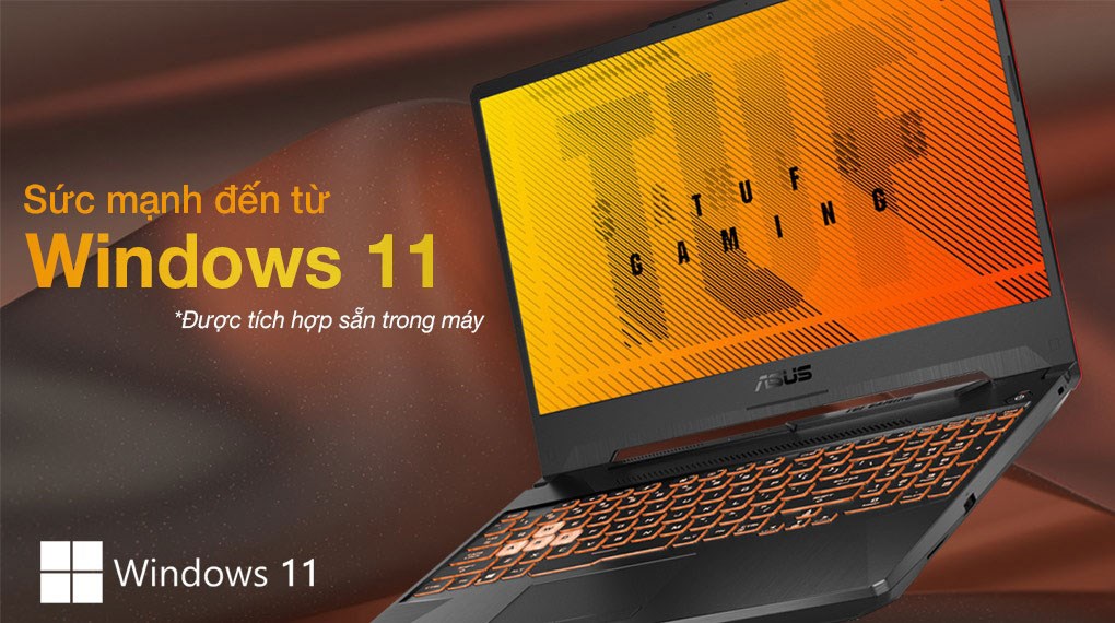 Laptop Asus TUF Gaming F15 FX506LHB i5 10300H/8GB/512GB/4GB GTX1650/144Hz/Win11 (HN188W)