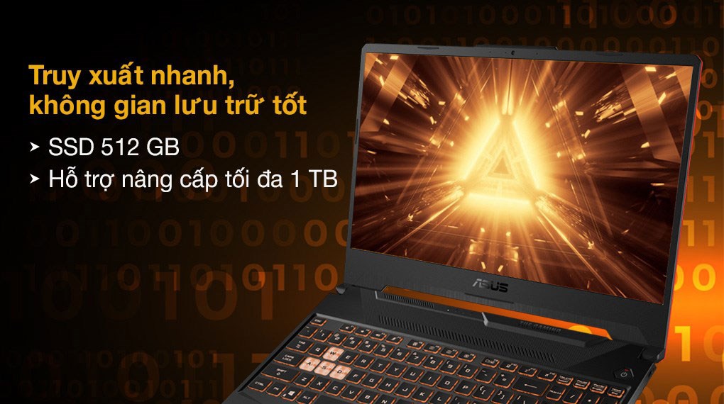 Laptop Asus TUF Gaming F15 FX506LHB i5 10300H/8GB/512GB/4GB GTX1650/144Hz/Win11 (HN188W)