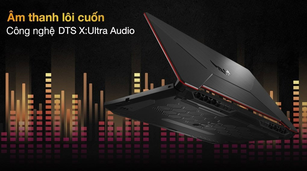 Laptop Asus TUF Gaming F15 FX506LHB i5 10300H (HN188W) - Âm thanh