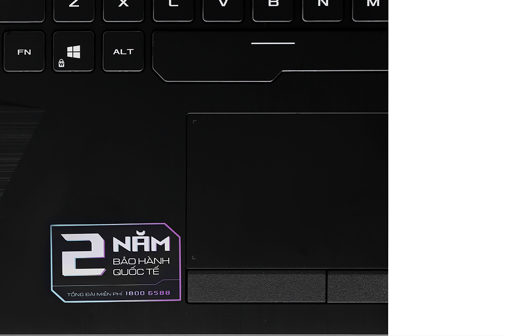 Laptop Asus TUF Gaming F15 FX506LHB i5 10300H/8GB/512GB/4GB GTX1650/144Hz/Win11 (HN188W) Màu Đen