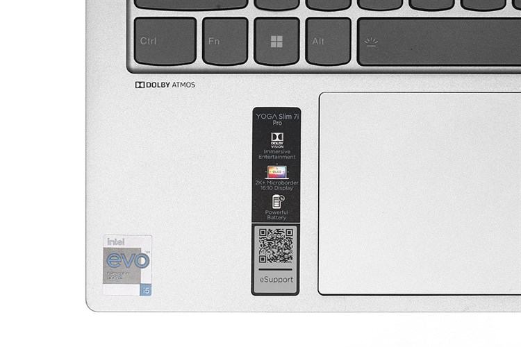 Laptop Lenovo Yoga Slim 7 Pro 14IHU5 i5 11300H/16GB/512GB/OfficeH&S/Win11 (82NH00AMVN) Màu Bạc