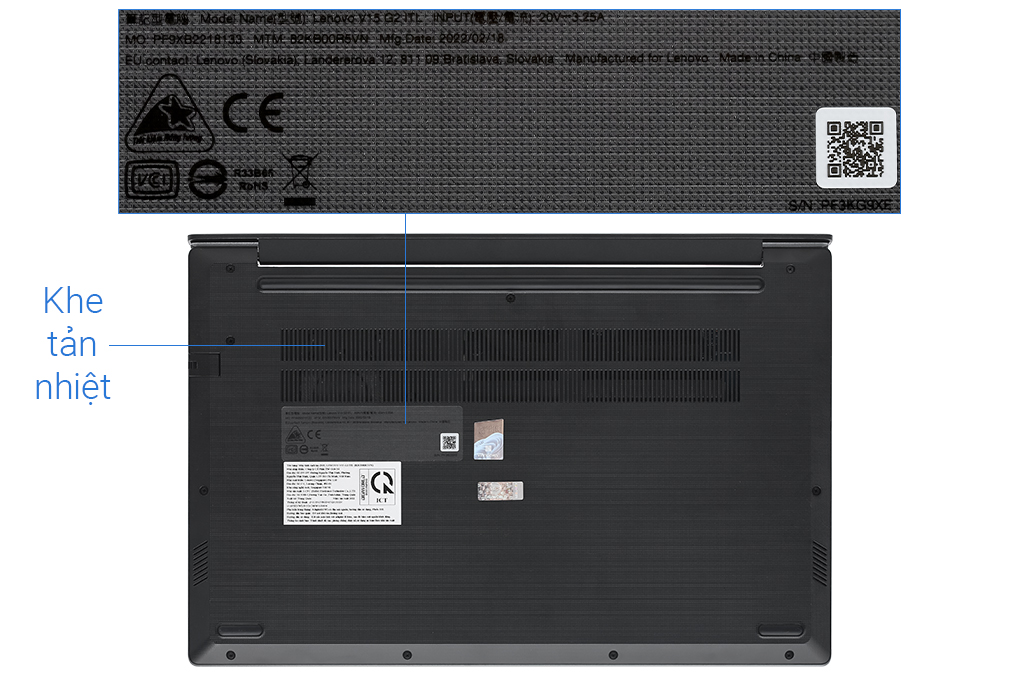 Laptop Lenovo V15 G2 ITL i5 1135G7/8GB/512GB/Win11 (82KB00R5VN) Màu Đen