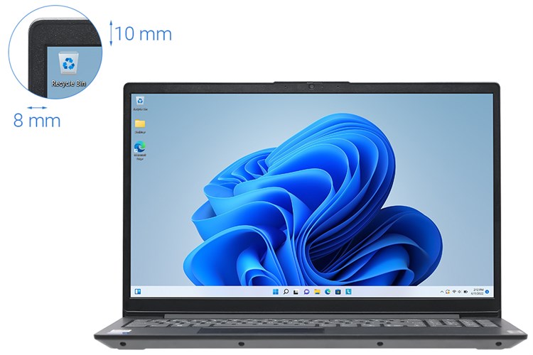Laptop Lenovo V15 G2 ITL i5 1135G7/8GB/512GB/Win11 (82KB00R5VN) Màu Đen