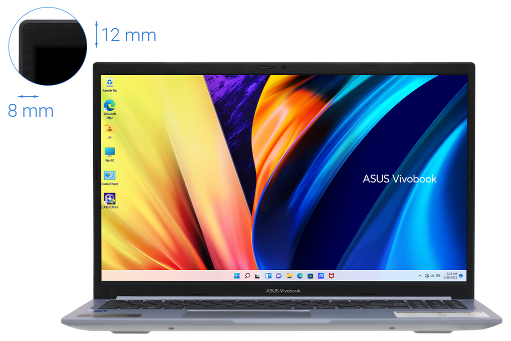 Laptop Asus Vivobook 15 X1502ZA i5 1240P/8GB/512GB/Win11 (EJ120W) Màu Bạc