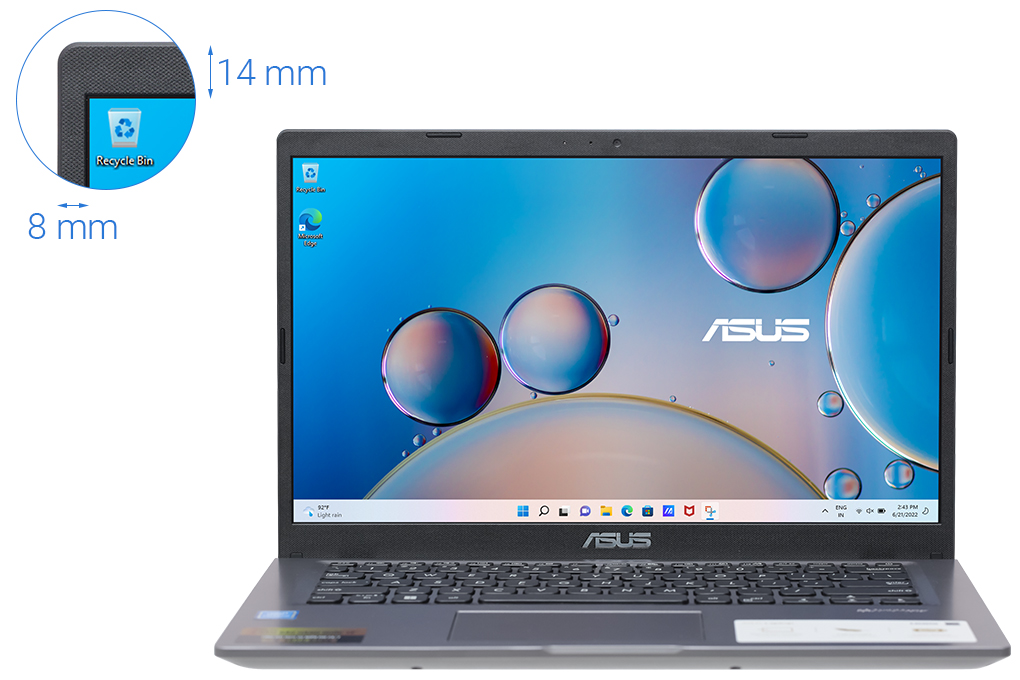 Laptop Asus Vivobook X415MA N4020/4GB/256GB/Win11 (BV702W) - 3