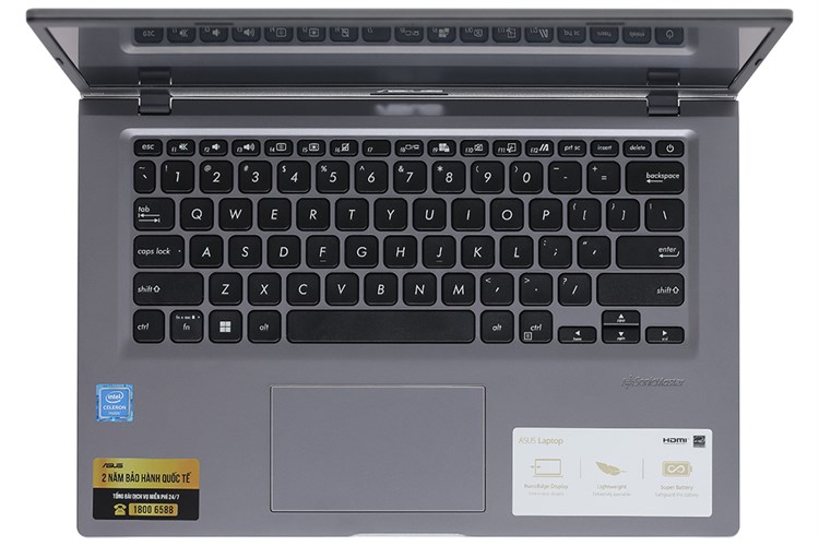 Laptop Asus Vivobook X415MA N4020/4GB/256GB/Win11 (BV702W) Màu Xám
