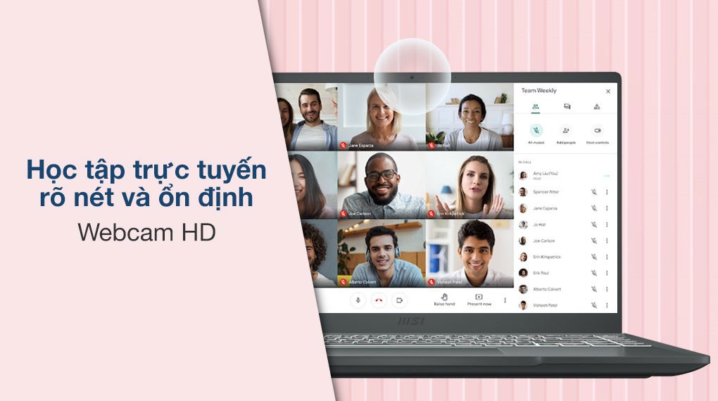 Laptop MSI Modern 14 B11MOU i7 1195G7/8GB/512GB/Túi/Chuột/Win11 (1032VN)