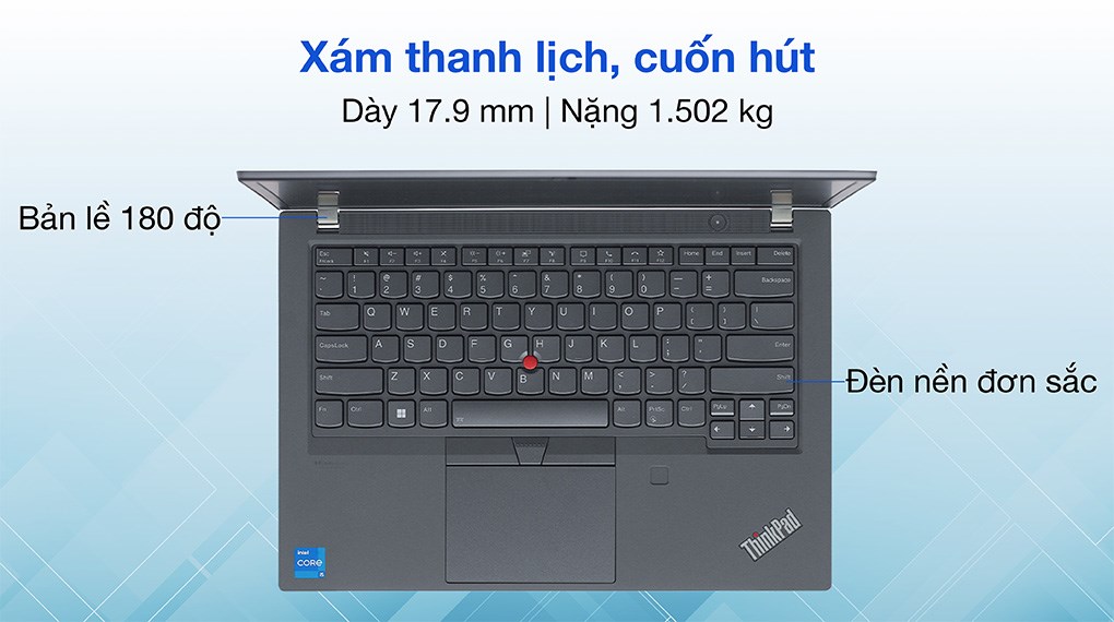 Laptop Lenovo ThinkPad P14s G2 i5 1135G7/16GB/512GB/4GB Quardro T500/Win11 (20VX00E1VN)