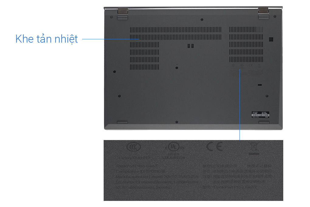Laptop Lenovo ThinkPad P15s G2 i7 1165G7/16GB/512GB/4GB Quardro T500/Win11 (20W600CQVN) Màu Xám