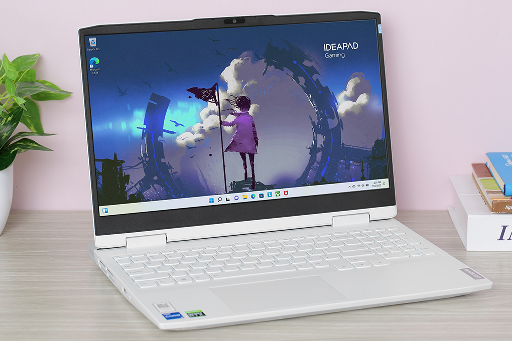Laptop Lenovo Ideapad Gaming 3 15IAH7 i5 12500H/8GB/512GB/4GB RTX3050/120Hz/Win11 (82S9007TVN) Màu Trắng