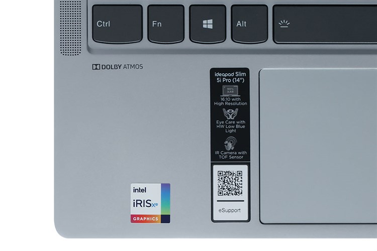 Laptop Lenovo Ideapad 5 Pro 14ITL6 i5 1155G7/8GB/512GB/Win11 (82L300M9VN) Màu Xám